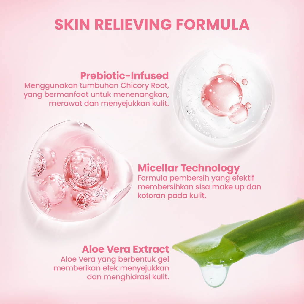 Gentle Clean Prebiotic-Infused Micellar Cleansing Water 4