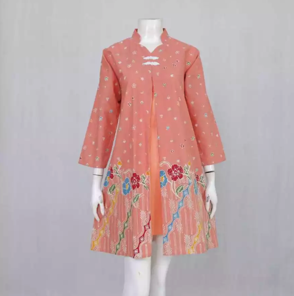  Langitjua Peach Batik Series Jumbo