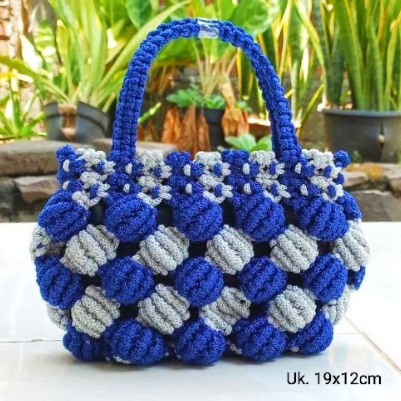 Rajut Lynelle Rajut Lynelle Dompet Jumbo Tali Kur