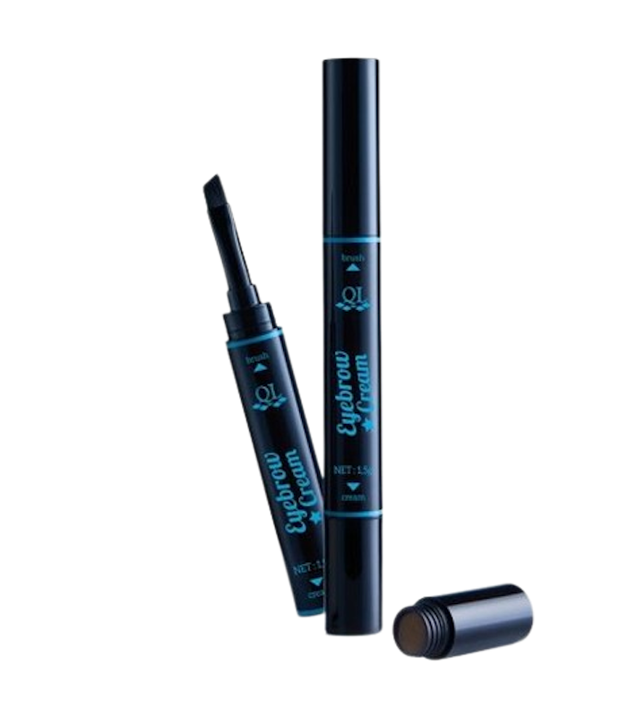 QL Cosmetic Eyebrow Cream Waterproof - Dark Brown 3