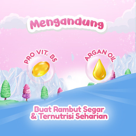 PZ. Cussons Indonesia Cussons Kids 2in1 Shampoo and Conditioner Unicorn Soft & Smooth