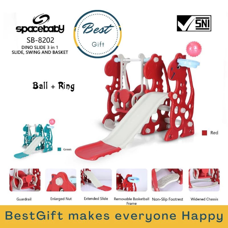 Pacific Indah Pratama SpaceBaby Dino Slide  SB-8202