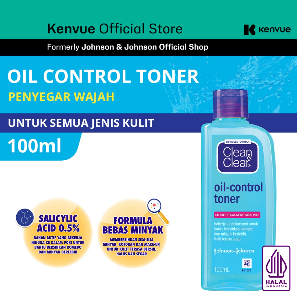 Johnson & Johnson Clean & Clear® Oil Control Toner
