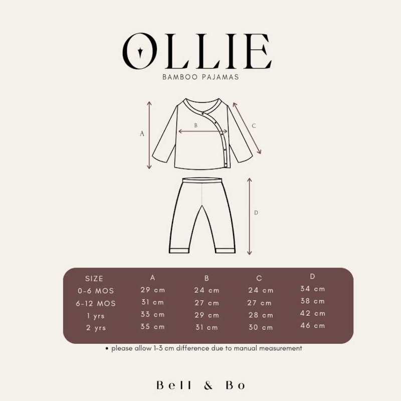 Bel & Bo Ollie Setelan Anak Unisex 5