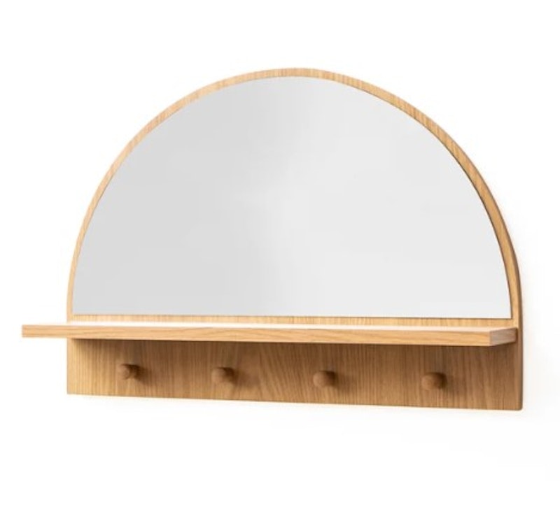 Dekoruma Kato Halfmoon Mirror dengan Ambalan 3