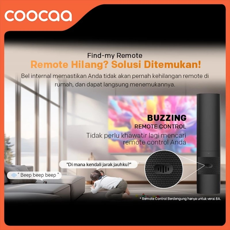 Skyworth Indonesia COOCAA 2K QLED Google TV  40Q66
