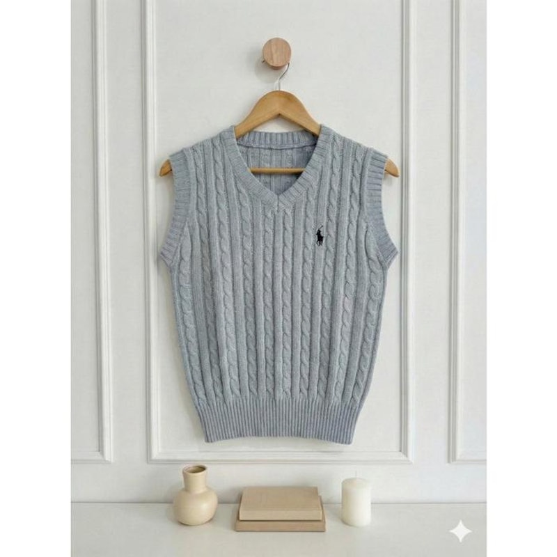 Dailyofprincess Paula Vest Cable Knit 5
