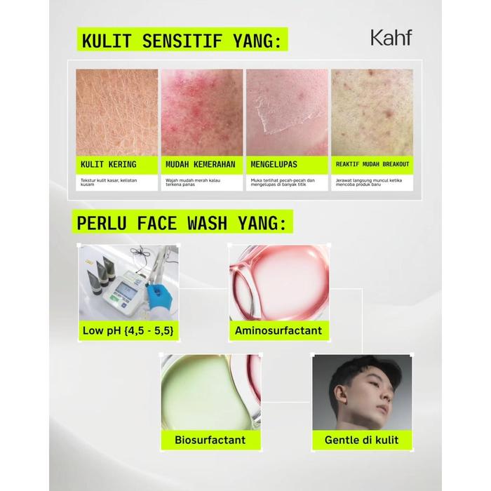 Paragon Technology and Innovation Kahf Bright Revitalizing AminoGel Face Wash