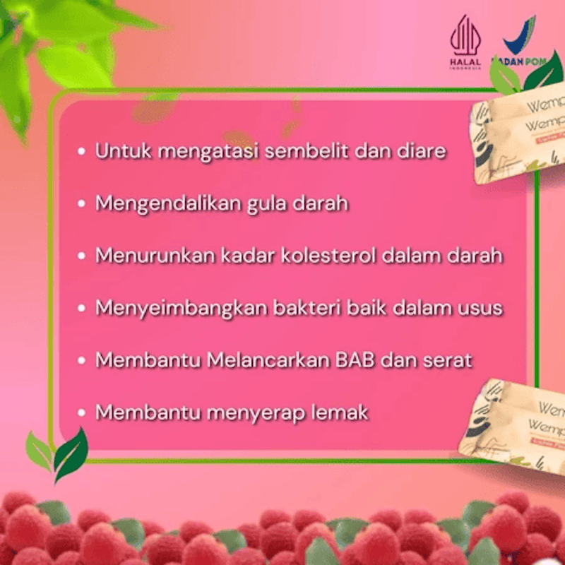 Wempkes Minuman Diet Leci 4