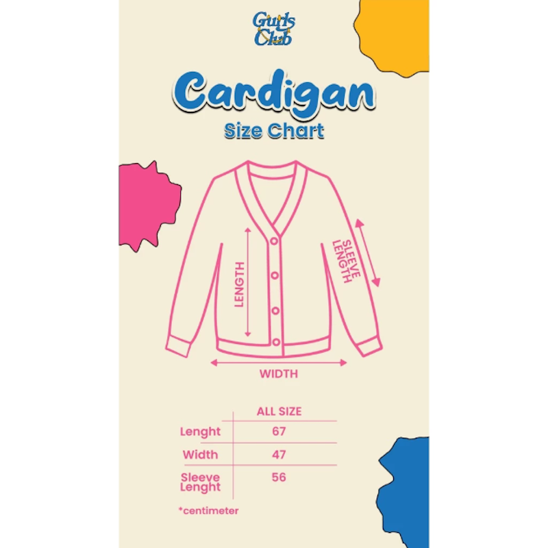 Gurls Club Oversize Oversized Cardigan Knitwear Stormy Fushia 5