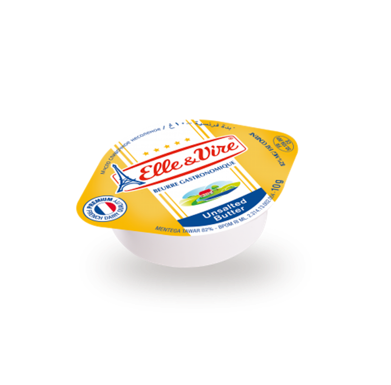 Elle & Vire Unsalted Butter Microcup