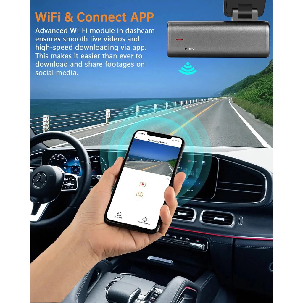 YOU PIN Dash Cam Kamera Mobil  4