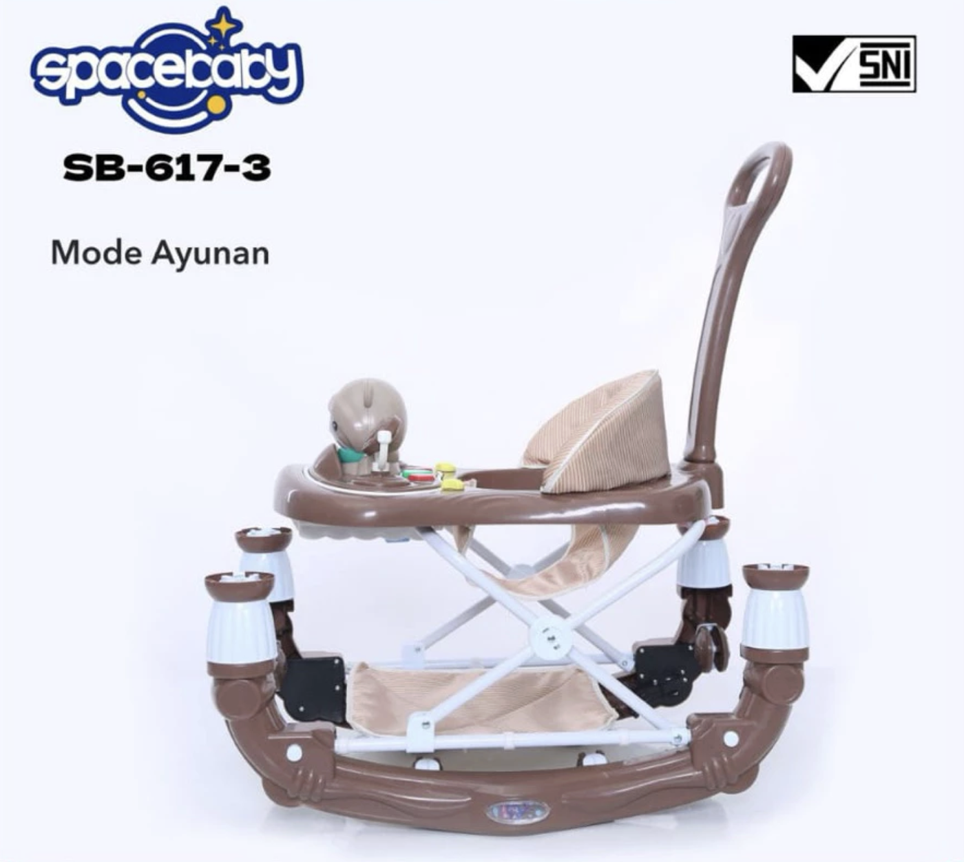 Pacific Indah Pratama Spacebaby Baby Walker SB-617-3