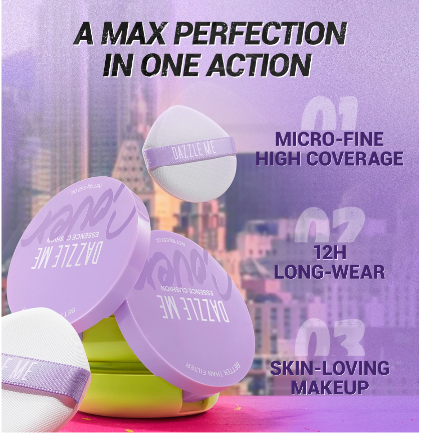 HEBE Beauty Style DAZZLE ME Better Than Filter Maxnificent Essence Cushion Fair Porcelain