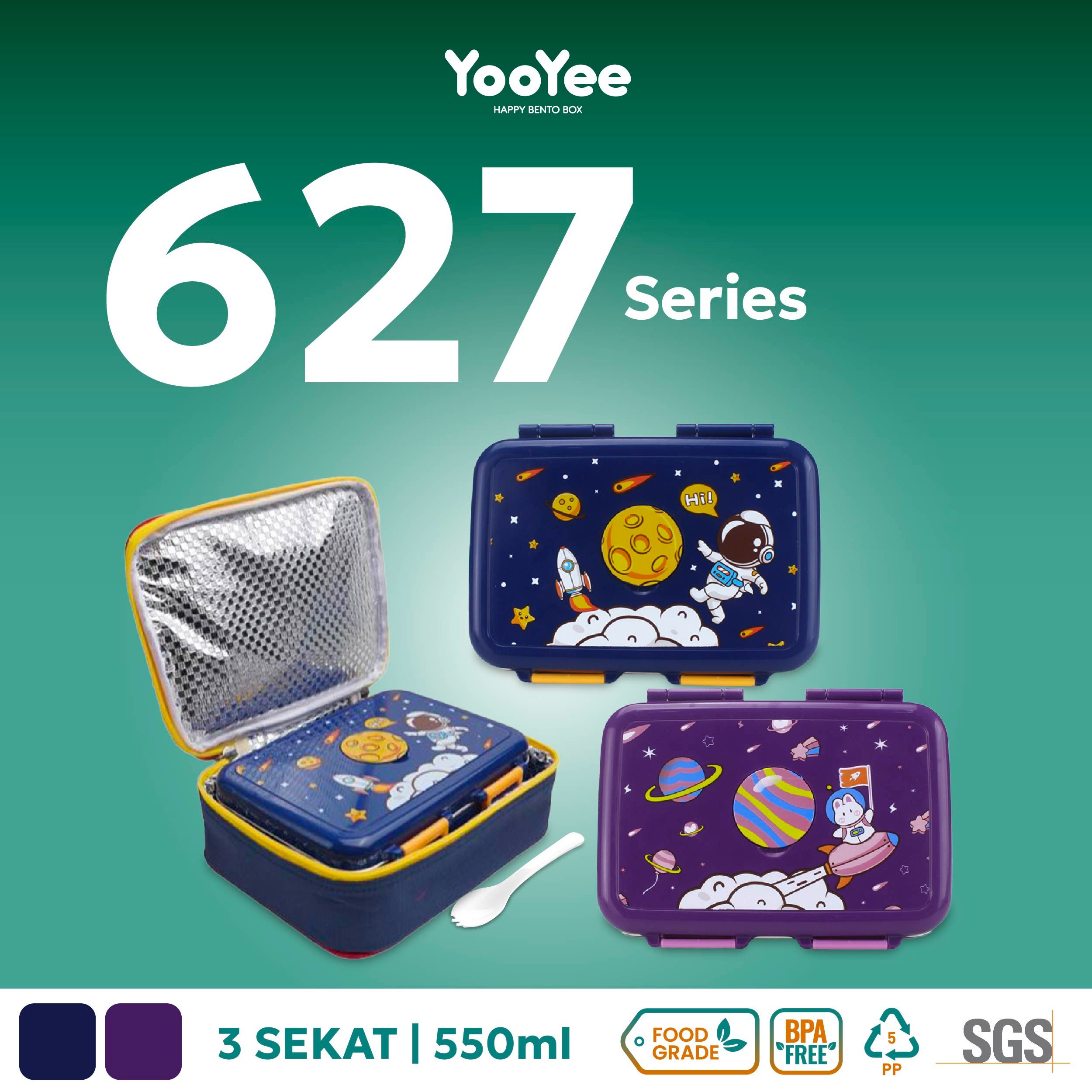 Yooyee Lunch Box Stainless 3 Sekat  627