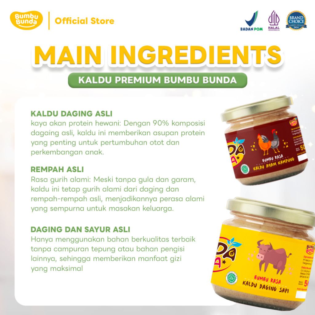 Bumbu Bunda Elia Sukses Bumbu Bunda Elia Kaldu Bubuk Rasa Daging Sapi