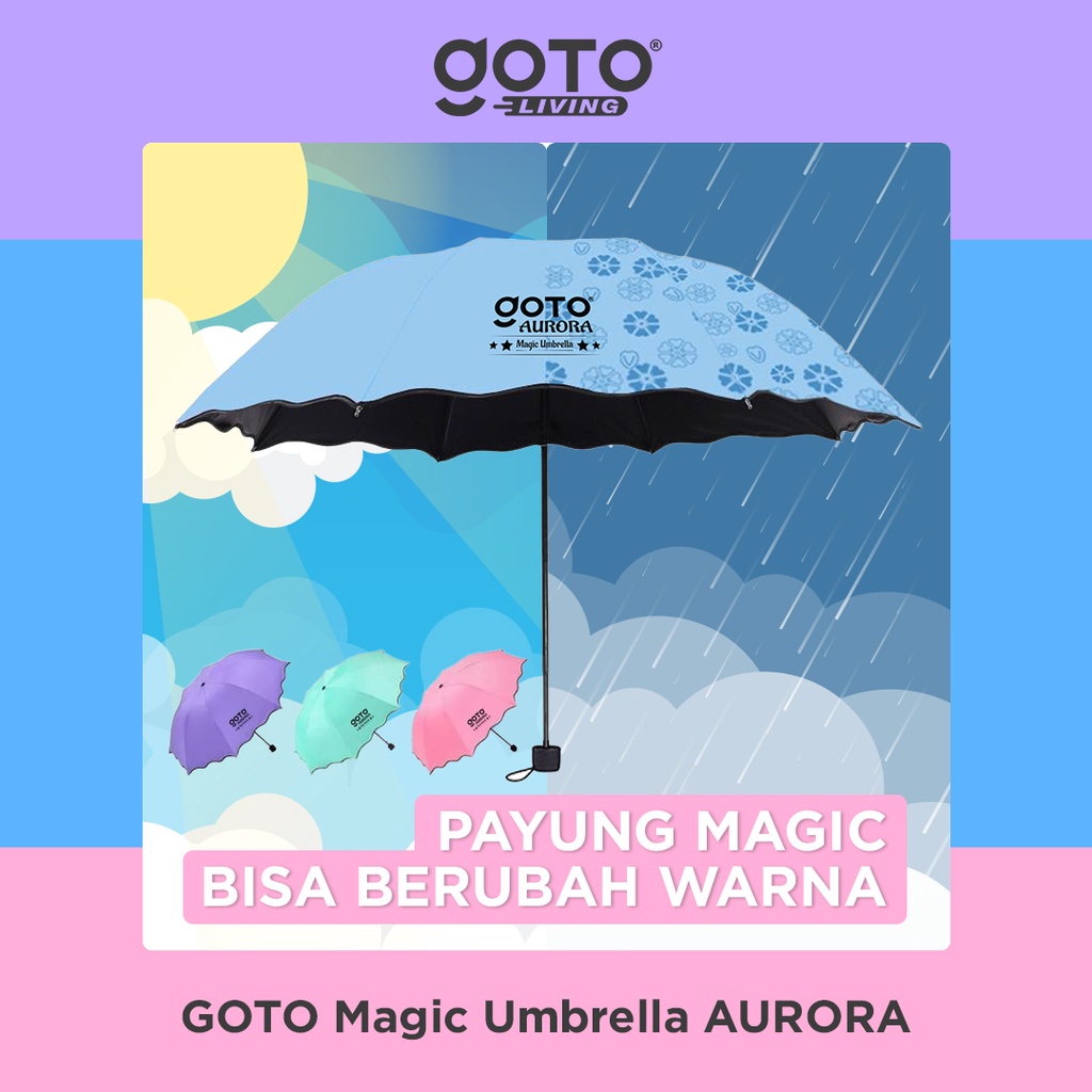 Pilar Niaga Makmur Goto Living Magic Umbrella Aurora