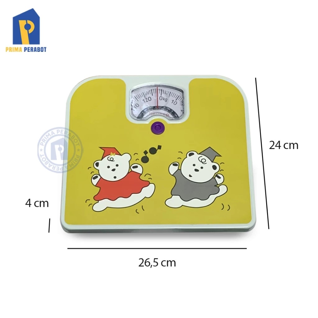  Nagako Timbangan Badan Karakter Manual TB-002