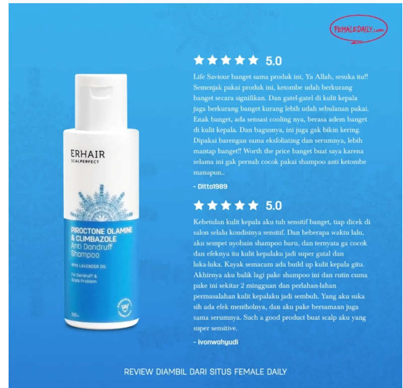 Scalperfect Piroctone Olamine & Climbazole Anti Dandruff Shampoo 5
