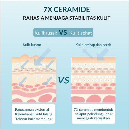 BioAqua 7X Ceramide Skin Barrier Repair Serum Moisturizer Emulsion