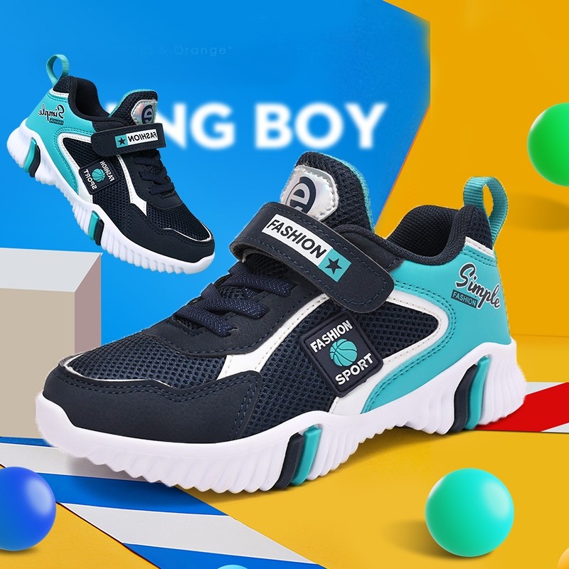  ANING ANINGBOY Sepatu Sneakers Sport Anak Laki-Laki