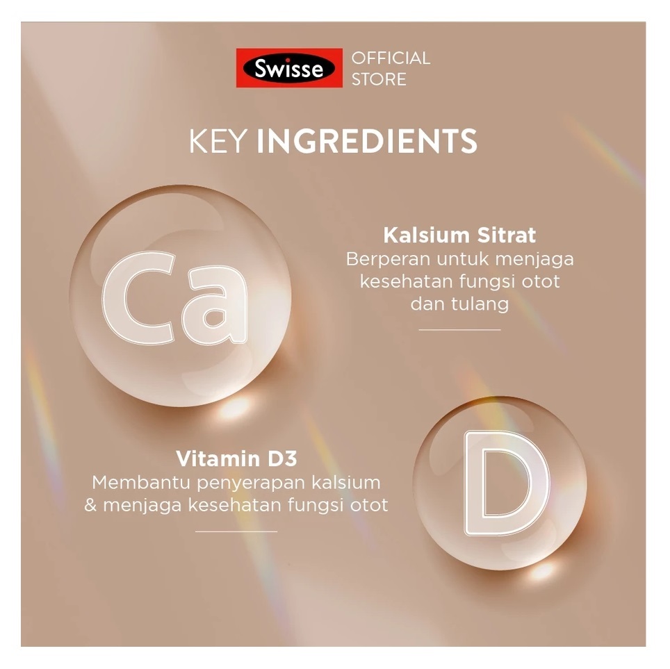 Swisse Wellness  Swisse Ultiboost Calcium + Vitamin D