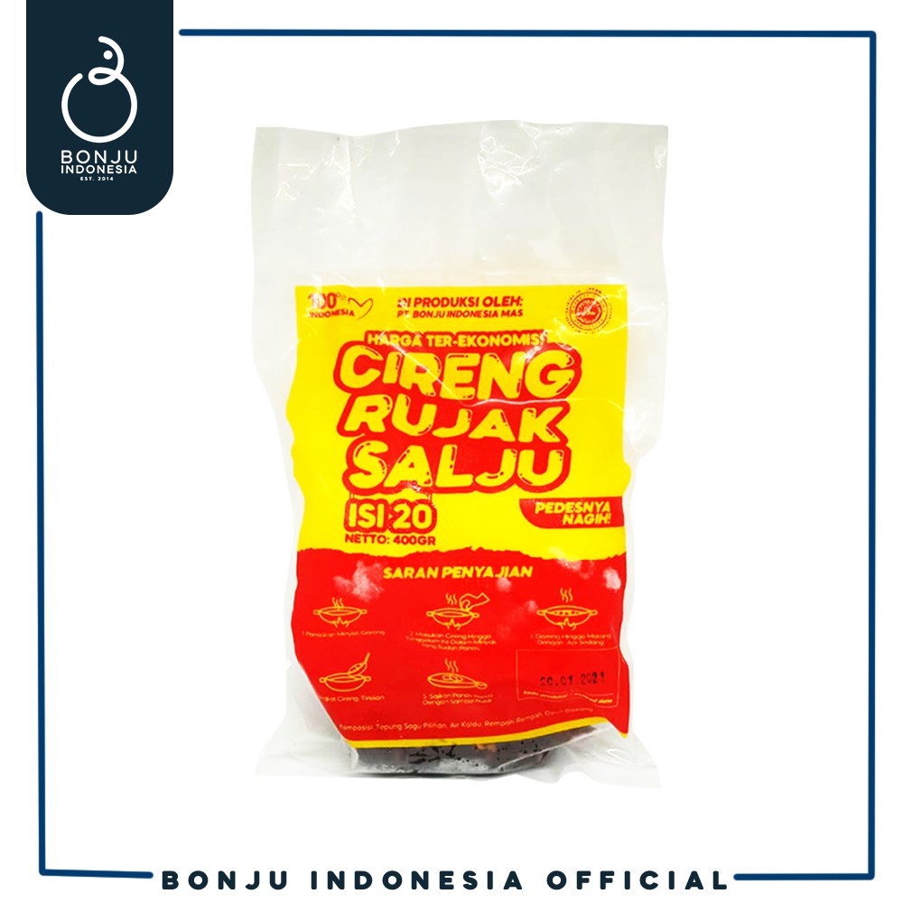 Bonju Cireng Salju Sambal Rujak