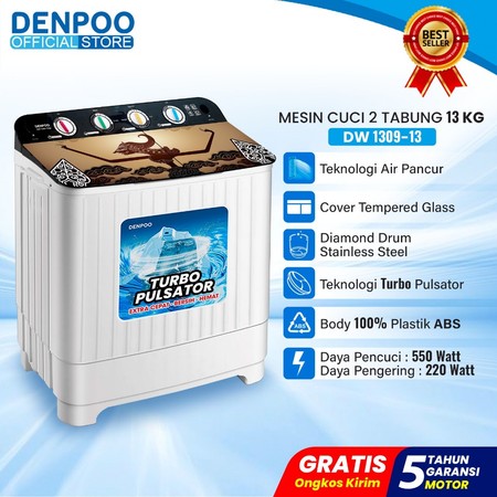 Denpoo Mandiri Indonesia Denpoo Mesin Cuci DW-1309