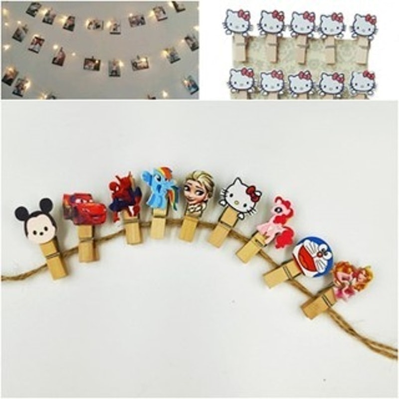 Jepit Kayu Karakter 2