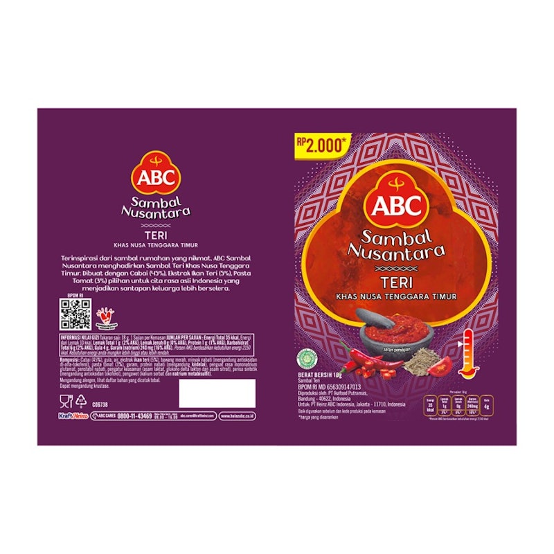 ABC Sambal Nusantara Teri 3