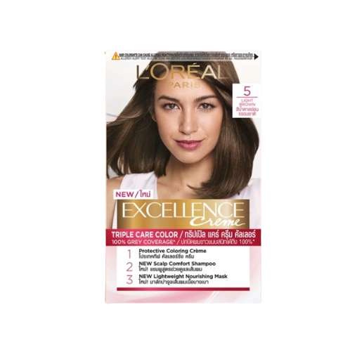 L’Oréal Paris ｜ Crème Excellence Crème 5 Light Brown