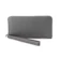 Wolverine World Wide Hush Puppies Bonnie Long Zip Wallet Dark Grey 1
