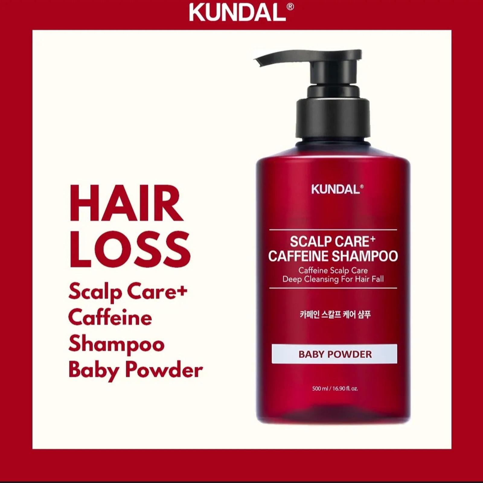 The Skin KUNDAL Hair Loss Relef Shampoo Intensive Scalp Care with Caffeine