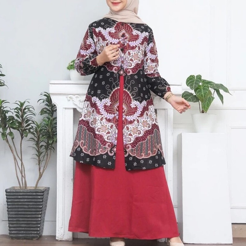Gamis Batik Motif Kuncoro 2