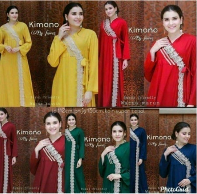  Daster Arab Kimono Aira