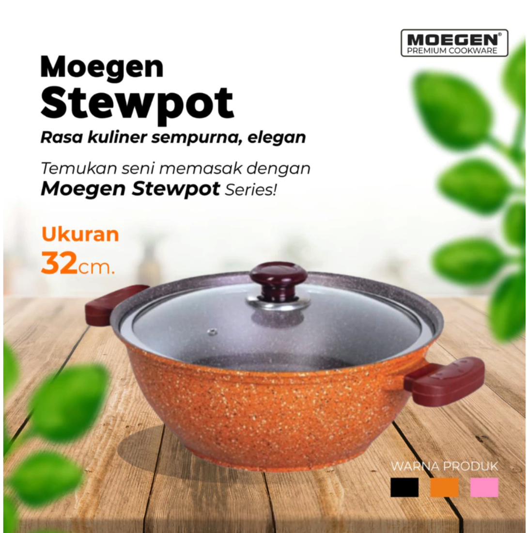  MOEGEN Stewpot Granite 32 cm