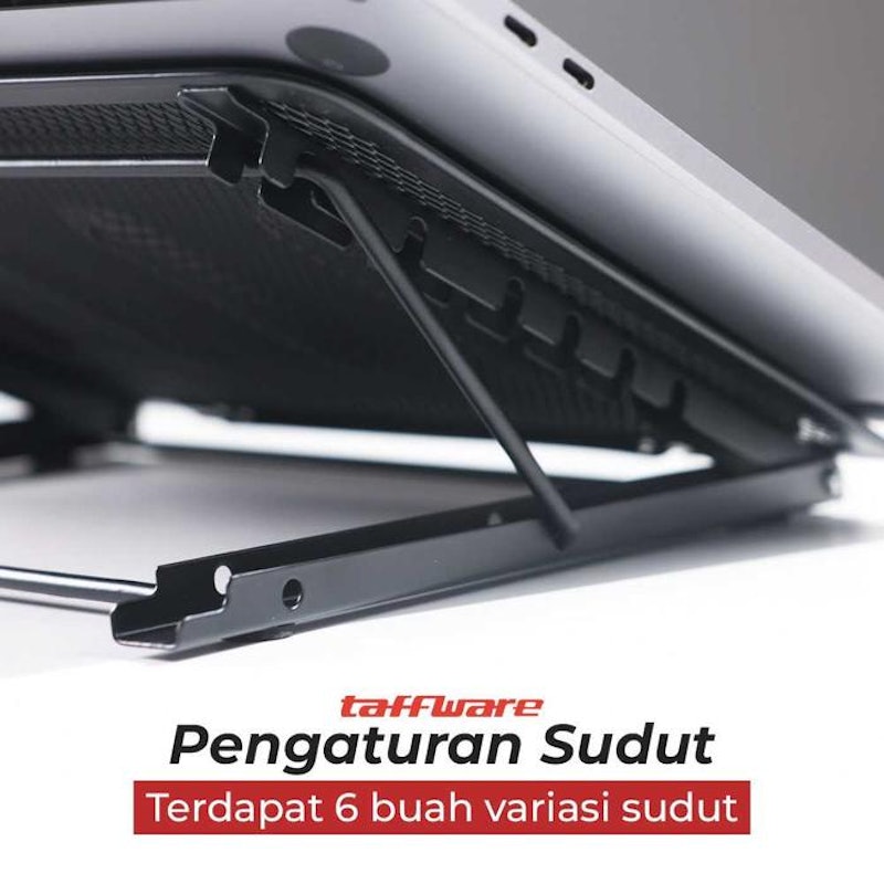 Taffware Portable Laptop Stand Adjustable Angle 3