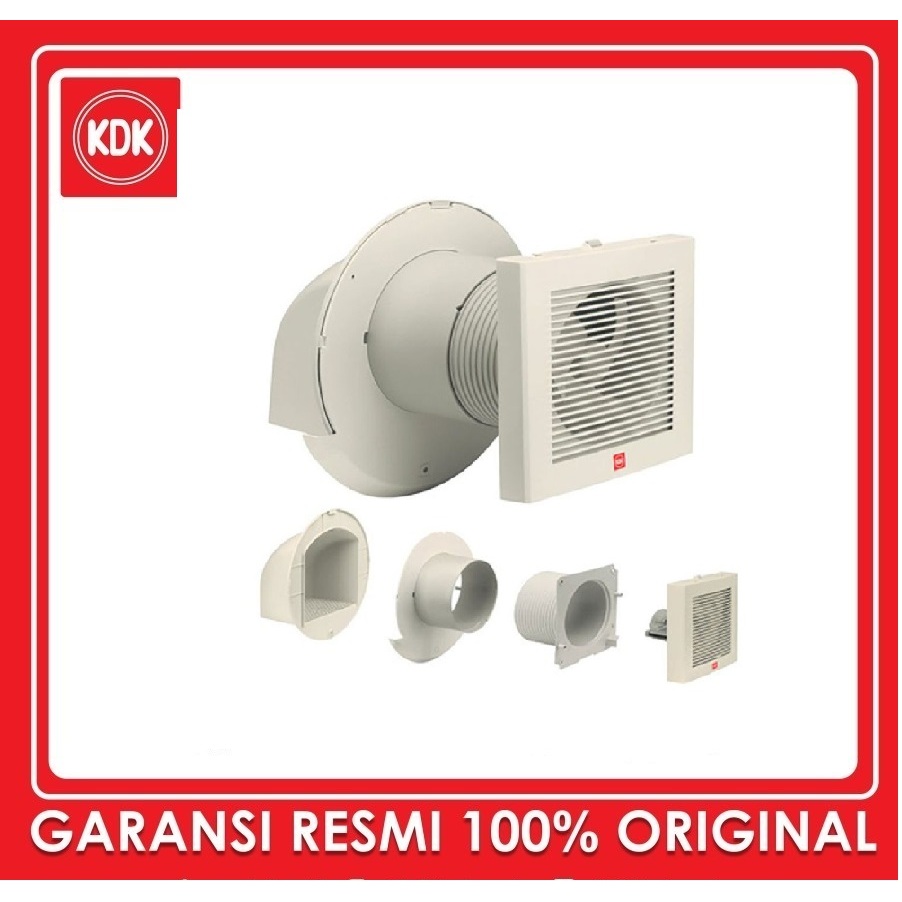 KDK Indonesia KDK Exhaust Fan Kamar Mandi 6 Inch 15-EGKB