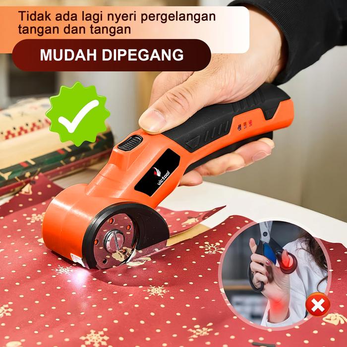 Shenzhen Huizhi Innovation Network Victool Gunting Kain Listrik