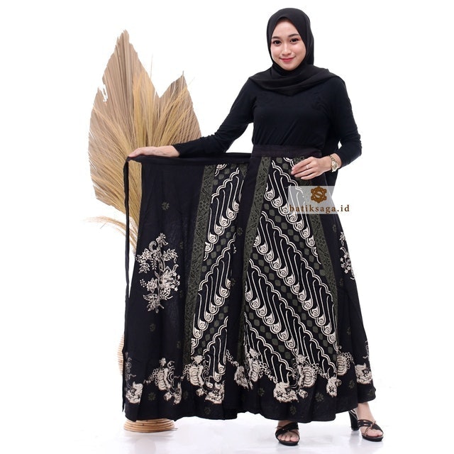 SAGA Rok Lilit Batik Sogan Klasik Modern 4