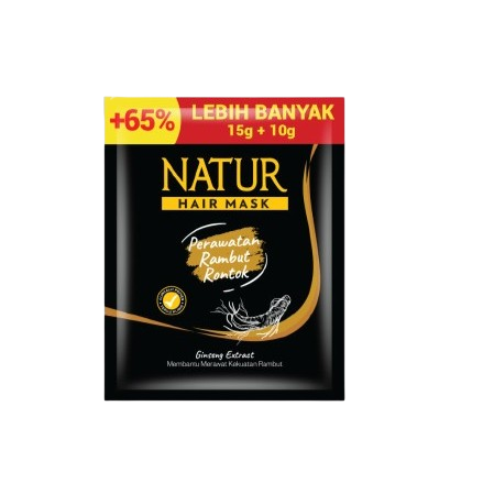Natur Hair Care ｜ Hair Mask with Ginseng Extract