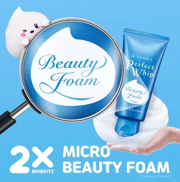 Shiseido SENKA Perfect Whip Vibrant White Facial Foam 