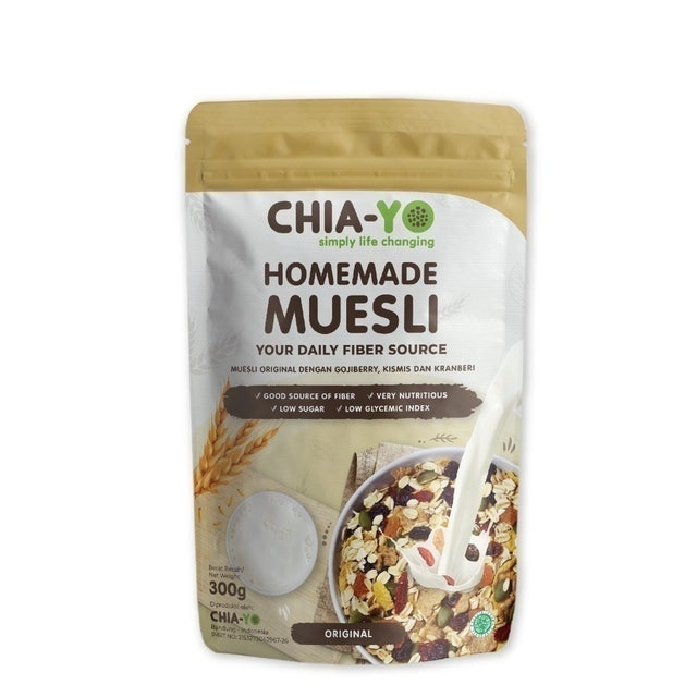 Chiayo Sehat Indonesia  Chia-Yo Muesli Homemade