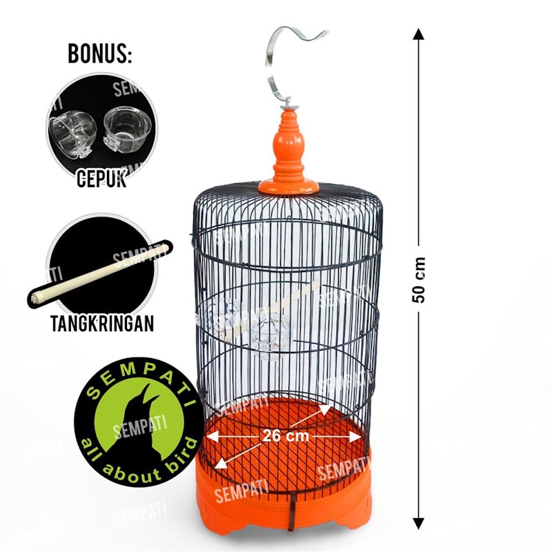 Sangkar Burung Besi Pleci SPBIM 5