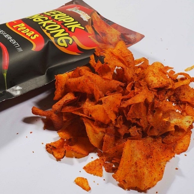 SIKAYA Keripik Singkong Pedas