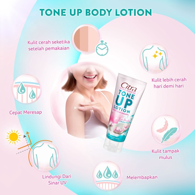Citra Pearly Glow UV Tone Up Lotion 3