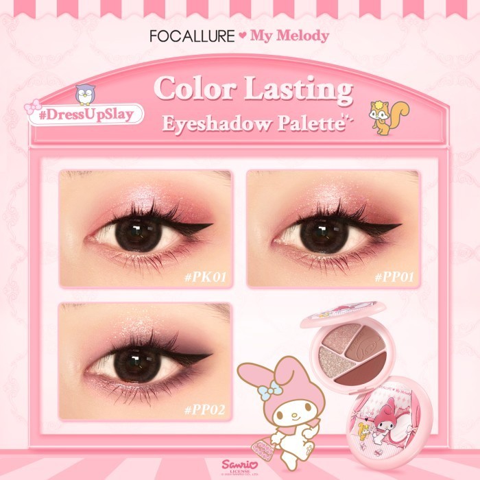 FOCALLURE X Sanrio Eyeshadow Palette 4