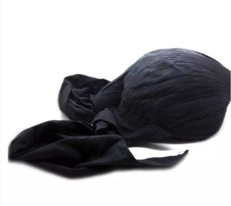  Blangkon Lipat Sunan Kalijaga Hitam Polos