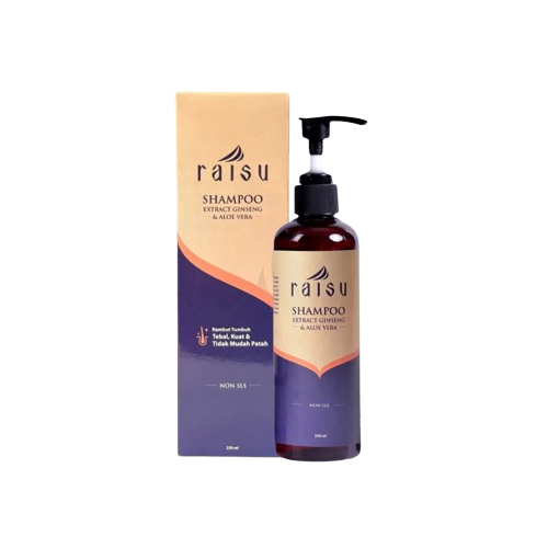 Raisu Shampoo Extract Ginseng & Extract Aloe Vera 1