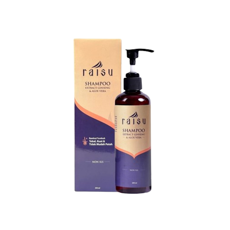Raisu Shampoo Extract Ginseng & Extract Aloe Vera 1